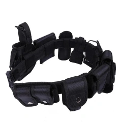 Wholesale Lightweight Mountaineering Wear-resistant Tactical Belt Buckles Tactical Utility Security System Tactic Waist Belt  Wear-resistant Nylon Elastic Stretch Tactical Belts Men Work sport casual Wear Heavy Duty-Durable Tactical Belts