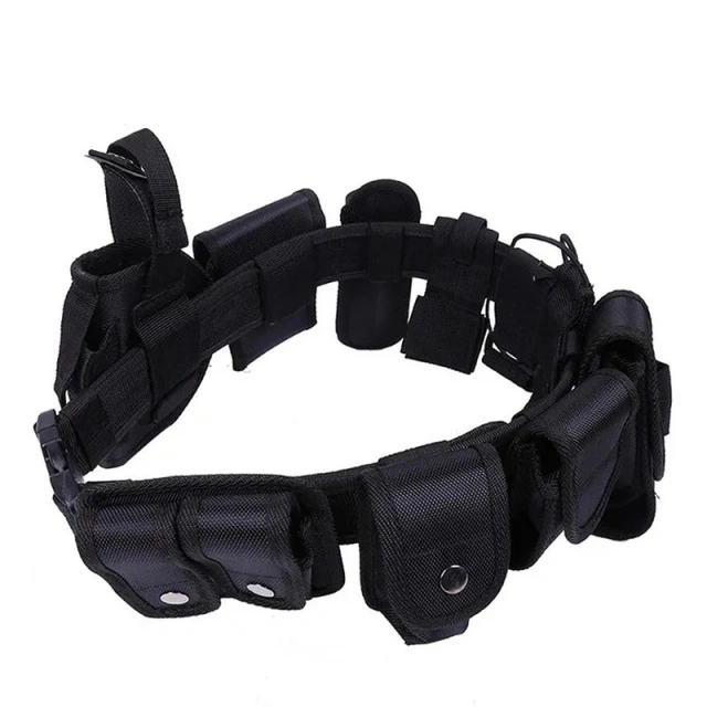 Wholesale Lightweight Mountaineering Wear-resistant Tactical Belt Buckles Tactical Utility Security System Tactic Waist Belt  Wear-resistant Nylon Elastic Stretch Tactical Belts Men Work sport casual Wear Heavy Duty-Durable Tactical Belts