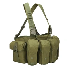 Hot Selling Outdoor Tactical Hunting Gear Chest Rig Heavy Duty Tactical Vest Chest Rig Protective Tactical Chest Rig Customized Tactical Equipment Chest Rigs for Training Hunting Tactical Chest Rig Harness Heavy Duty Tactical Chest Rig