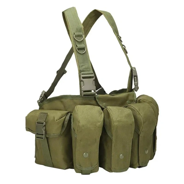 Hot Selling Outdoor Tactical Hunting Gear Chest Rig Heavy Duty Tactical Vest Chest Rig Protective Tactical Chest Rig Customized Tactical Equipment Chest Rigs for Training Hunting Tactical Chest Rig Harness Heavy Duty Tactical Chest Rig