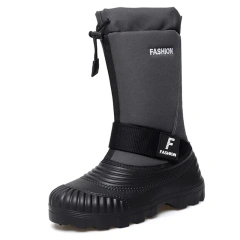 Tactical Snow Boots Platform Waterproof Non-slip Warm Cotton Work Oxford Boots Outdoor multifunctional Mid-calf Fishing Boots High Quality Durable Outdoor Shock-absorbing Tactical Shoes Tactical Boots Outdoor Oxford Fashion Casual Wear-resistant Shoes