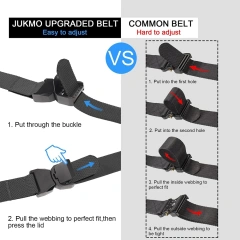 Durable High Quality Quick Release Tactical Belt Work Nylon Web Golf Belt with Heavy Duty Seat Belt Buckle  Lightweight Camping and Everyday Use Padded Patrol Belts Hunting Gadget Pouch Waist Bag Adjustable Outdoor Tactical Belt