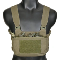 Hot Selling Camouflage Chest Rig Harness with Pouch Magazine Camouflage Molle Chest Rigs Hunting Tactical Chest Vest military Outdoor Molle System Tactical Chest Rig High Quality Hunting Tactical Vest Gear Chest Rig for Hunting