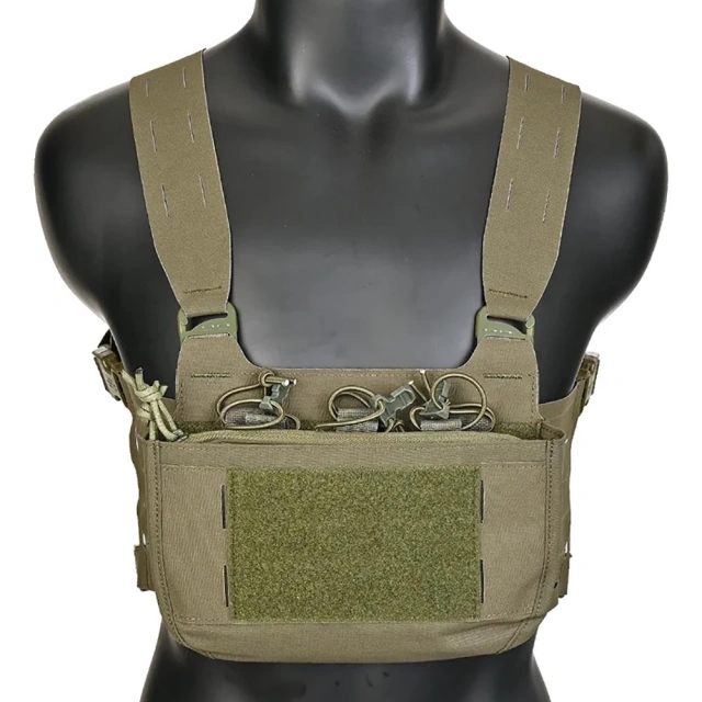 Hot Selling Camouflage Chest Rig Harness with Pouch Magazine Camouflage Molle Chest Rigs Hunting Tactical Chest Vest military Outdoor Molle System Tactical Chest Rig High Quality Hunting Tactical Vest Gear Chest Rig for Hunting