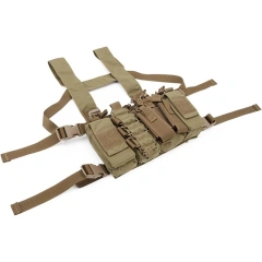 Outdoor Tactical Gear Vest With Magazine Pouch Molle Tactical Training Chest Rig Vest Heavy Duty Tactical Vest Chest Rig Customized Tactical Gear Vest Pouch Outdoor Tactical Molle Rig Vest Good Quality Tactical Training Chest Rig