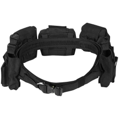 Wholesale Premium Durable Tactical Sport Enthusiasts Belt with Pouches High Density Security Duty Equipment Duty Belts  Modular Equipment sport enthusiasts Adjustable Tactical Belt Camping and Everyday Use Duty practical Training Utility Waist Belt