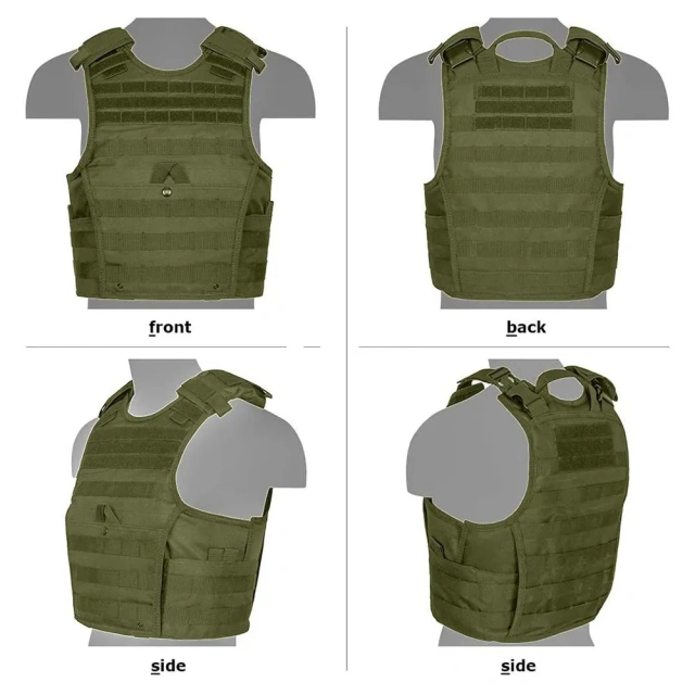 Wholesale Fashionable Outdoor Wear-Resistant Training Vest Lightweight Durable Training Vest  Adjustable Hiking Training Vest Adjustable Training durable Wear-resistant Sports Training Vest Chest Rig stab-proof Training vest