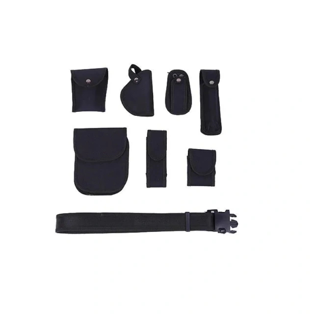 Mountaineering High Density Material Outdoor Sports Equipment Hunting Practical Tactical Belt with Pouches Tactical Belt  Tactical Waistband Hunting Waist Security Gadget Pouch Waist Bag with Pouches Multi functional Carrying Equipment Belt