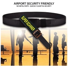 Durable Waterproof Multifunctional Nylon Belts High-quality Men Adjustable Canvas Tactical Men Belt  Fashionable Hiking Tactical Security Duty Belts Multifunctional Flashlight Pouch Sets Utility Kit Belt Mountaineering Duty Belts