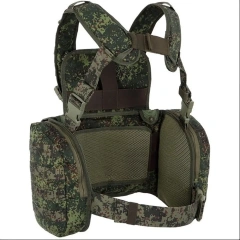 Training Vest Chest Rig  Waterproof multifunctional Vest Quick Release Training Vest with Pouches  Training Chest Rig Vest stab-proof sports Training equipment vest