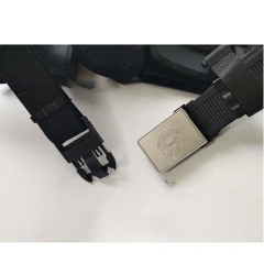 Adjustable Training Durable Alloy Nylon Multifunctional Belts Equipment Patrol Belt Security Duty Belt  Durable Outdoor Tactical Belt with Accessories Fashionable Duty Belts high density Material wear-resistant tactic Waist Belt