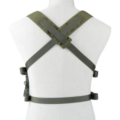 Wholesale Tactical Vest for Training Hunting Good Quality Tactical Vest with Multi-Pockets Tactical Chest Vest Rig Good Quality Tactical Micro Chest Rig with Mag Pouch Tactical Hunting Vest Outdoor Chest Rig Tactical Vest