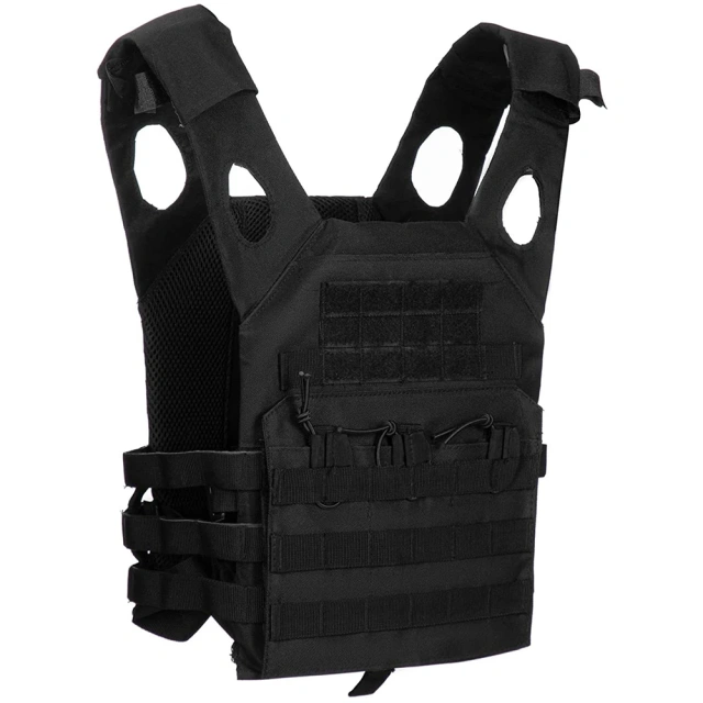 Wholesale Outdoors Training Hunting Vest Breathable Protective Tactical Vest Adjustable Training Chest Vest Training Vest Children Adjustable Waistcoat Camouflage Jacket Assault Training Vest for Outdoors Games