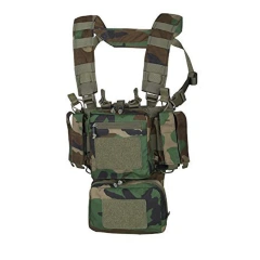 Customized Tactical Equipment Chest Rig Heavy Duty Tactical Vest Safety Chest Rig Outdoor Training Mini Rig  Custom Tactical Chest Rigs for Hunting Heavy Duty Tactical Chest Rig with Pouch Camo Harness Tactical Chest Rig Vest