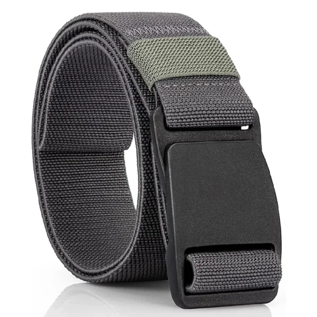 Hot Selling Outdoor Sport Durable Elastic Multifunctional Wear-resistant  Tactical Travel Stretch Golf Belt  Molle Pouch Belts with Heavy Duty Quick Release Metal Buckle Security Molle Waist Bag Waist Work Tactical Belt