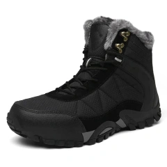 Durable High Quality Minimalist Tactical Thermal Winter Casual Shoes Men Women Snow Boots Oxford multifunctional Sneakers Winter Hiking Boots Tactical Men Snow Warm Outdoor Sneakers Trekking Waterproof Large Size Wear-resistant Ankle Oxford Shoes