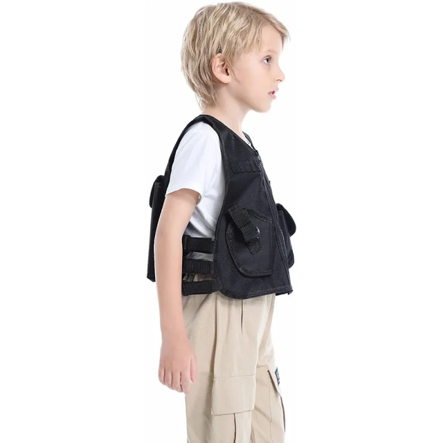 Outdoor High-quality Wear-resistant Training Vest Adjustable Style Birthday Gift for Outdoor Training Game Vest  Waterproof Style Adaptive Vest multifunctional Heavy Version Quick Release Training Vest