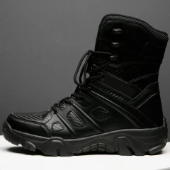 Durable Tactical Boots Tactical Desert Waterproof Work Climbing Hiking Shoes Fashionable Ankle Men Outdoor Oxford Boots Durable High Quality Minimalist Tactical Thermal Winter Casual Shoes Men Women Snow Boots Oxford multifunctional Sneakers