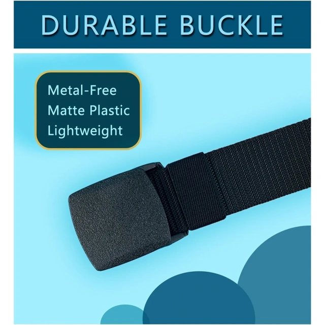 Hot Selling Adjustable Durable Training Nylon Belt High-quality Men Tactical Webbing Plastic Buckle Work Tactical Belt  Fashionable Sports Training Tactical Belt Men Belts Reinforced Nylon Web Work Tactical Belt with Cobra Buckle