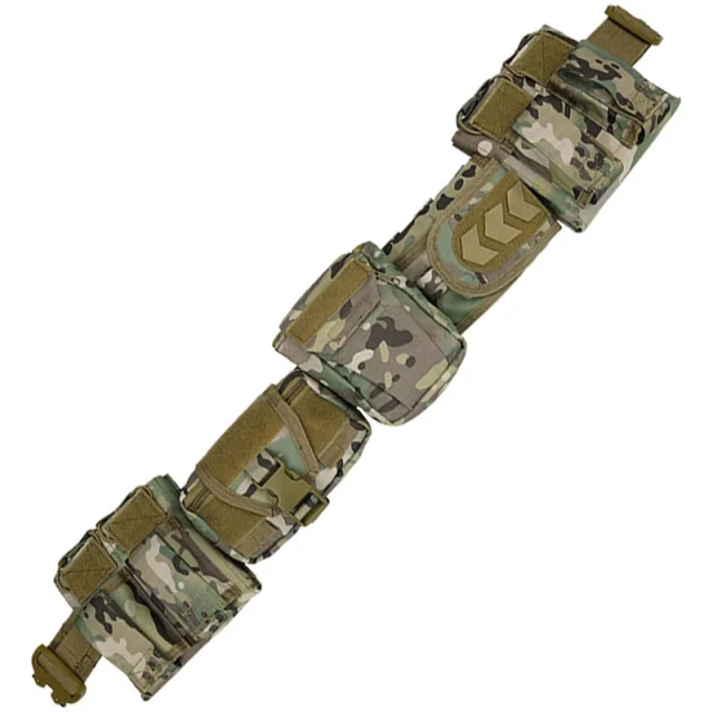 Quick-release Buckle Adjustable Tactical Belt with Accessories Camping and Everyday Use Mountaineering High Duty Belts  Hot selling Training Wear-resistant Breathable Fashionable Casual Tactical Belt Lightweight Tactical Belt