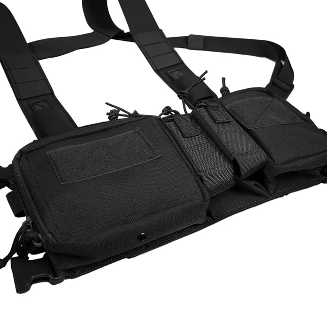 Hot Sale Hunting Accessories Tactical Chest Rig Outdoor Nylon Tactical Chest Rig Vest High Quality Tactical Vest Chest Rig Customized Tactical Vest Chest Rig for Training Utility Tactical Chest Rig Heavy Duty Tactical Pouch Chest Rig