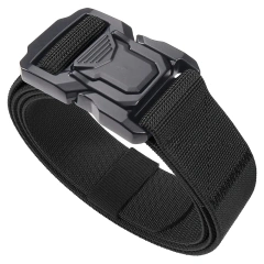 Durable Tactical Belt Rigger Nylon Web Work Belt with Quick Release Heavy Duty Buckle Tactical Belt  Wholesale High Duty Outdoor Durable multifunctional Tactical Belt Breathable Duty Belt Quick Release Adjustable Utility Belt