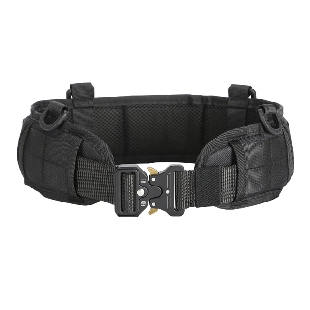 Adjustable Durable Waist Multi-functional CS Training Belt Wear-resistant Multifunctional Waist Belt  Tactical Outdoor Duty Utility wear-resistant Waist Belt Durable and Fashionable tactic Waist Belt High Quality Accessories Belts