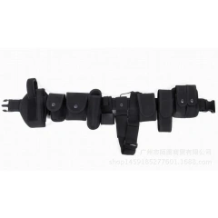 Adjustable Training Multi Functional Outdoor Sports Multiple Pockets Security Inspection Belt Security Duty Belt  Outdoor Men Tactical Multi Function Heavy Duty Mountaineering high density Material Belts Utility Belts with Pouches