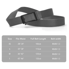 Wholesale Durable Ratchet Belts Nylon Web Belts Casual with Automatic Buckle Adjustable Golf Tactical Nylon Belt  Wholesale wear-resistant tactical belt Premium safety duty multifunctional tool kit outdoor mountaineering training belt