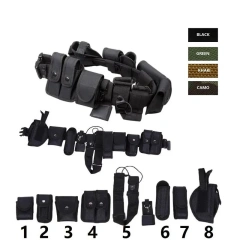 Wholesale Multifunctional Belt Outdoor Tactical Belt Oxford Wear-resistant Security Multifunctional Equipment Tactical Belt  Durable Waterproof Ratchet Belts Men Tactical Belts Adjustable Training durable Nylon Web Golf Belt