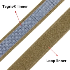 Wear-resistant High Quality Sports Training Tactical Belt Stiff Inner Belt Adjustable Hook Loop Inner Duty Belt  High Quality Durable Waterproof Adjustable Training Men Tactical Belt Wholesale Durable Ring Buckle Belt