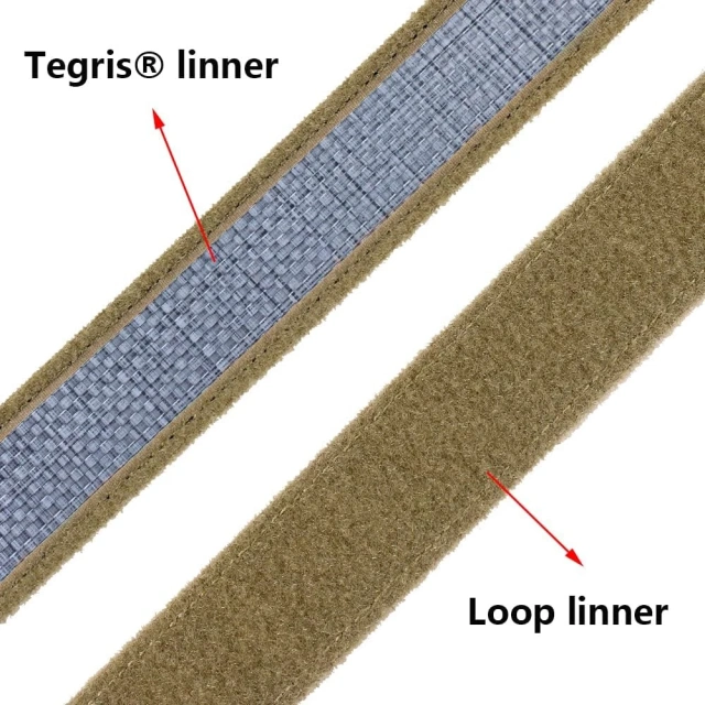 Wear-resistant High Quality Sports Training Tactical Belt Stiff Inner Belt Adjustable Hook Loop Inner Duty Belt  High Quality Durable Waterproof Adjustable Training Men Tactical Belt Wholesale Durable Ring Buckle Belt