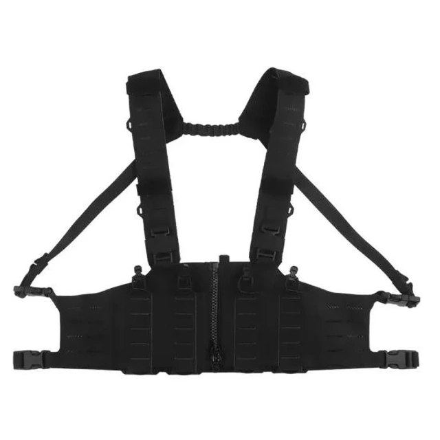 Custom Good Quality Tactical Chest Rig Vest Outdoor Safety Tactical Chest Rig Lightweight Tactical Chest Hanging Customized Tactical Chest Rig Multi-pockets Camo Harness Tactical Chest Rig Vest Tactical Chest Pack Rig