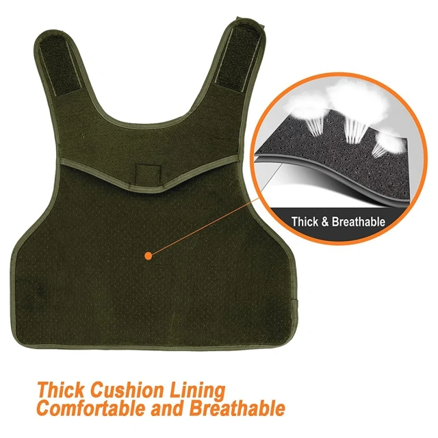 Customized Climbing Outdoors Breathable Training Vest Adjustable Assault Training Vest Good Quality Wear-resistant Tactical Vest Cross Draw Outdoor Training Vest Training stab-proof Sports equipment security vest