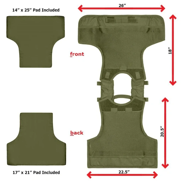 Wholesale Fashionable Outdoor Wear-Resistant Training Vest Lightweight Durable Training Vest  Adjustable Hiking Training Vest Adjustable Training durable Wear-resistant Sports Training Vest Chest Rig stab-proof Training vest