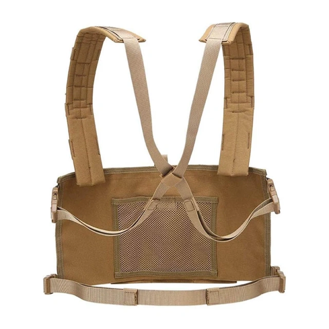 Customized Outdoor Tactical Gear Chest Rig Tactical Molle Vest Pouch Bag Carrier Camouflage Tactical Chest Rig Wholesale Outdoor Tactical Chest Rig Vest Bag MICRO Tactical Vest Chest Rig Top Quality Tactical Harness Chest Rig