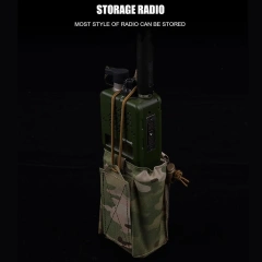 Custom Tactical Chest Rig Lightweight Quick Release Outdoor Game Hunting Bag Chest Rig Tactical Vest With Pouch Tactical Micro Chest Vest Mini Style Tactical Chest Rig Multifunctional Camouflage Chest Rig for Unisex