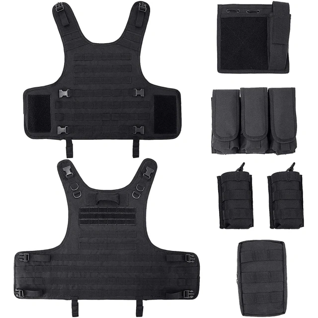 New Style Training Vest High Quality Tactical Vest Outdoors Breathable Adjustable Tactical Vest for HuntingHot selling multifunctional Wear-resistant outdoors Breathable Paintball Vest Training