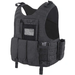 Training Paintball Vest Outdoor Equipment for Men  Outdoor Hunting Fishing Outdoor Training Vest Adjustable Chest Set Game Protective Vest   Hot selling Sports Training equipment security vest outdoors Breathable Training Vest