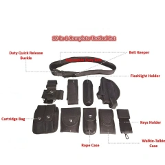 Mountaineering Duty Belt Quick-release Buckle Adjustable Modular Equipment Hunting Tactical Versatile Utility Adjustable Belts  High Quality Adjustable Training Plastic Buckle Belt Men Nylon Web No Metal Tactical Canvas Belt