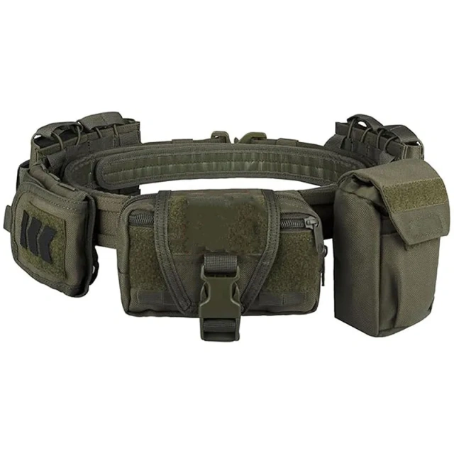 Mountaineering Tactical Sport Enthusiasts Belt Multifunctional Quick Release Rigger Belt Heavy Duty Training Belts for Men  Nylon Utility Belt with Multiple Storage Pocket Fast Release Buckles Adjustable Hiking Camping Outdoor Sport Tactical Belt
