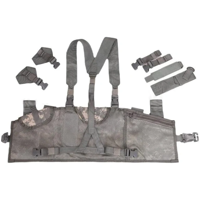 Wholesale Price Tactical Equipment Chest Rig Outdoor Tactical Safety Chest Rig Camo Tactical Hunting Chest Rig Outdoor Tactical Chest Harness Rig Bag Tactical Vest for Hunting Bag Tactical Chest Rig With Pouch