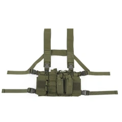 Outdoor Camouflage Chest Rig Bags New Men Women Protective Tactical Vest Soft Tactical Chest Rigs with Pouches military Tactical Chest Rig Hunting Vest Camo Tactical Chest Rig With Mag Pouch Heavy Duty Training Rig