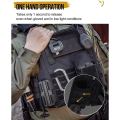 Customized High Quality Training Chest Rig for Outdoors Lightweight Tactical Hunting Vest Breathable Training Vest for Men Training Chest Rig stab-proof Vest Backpack for outdoors Breathable Paintball  fashion security Training vest