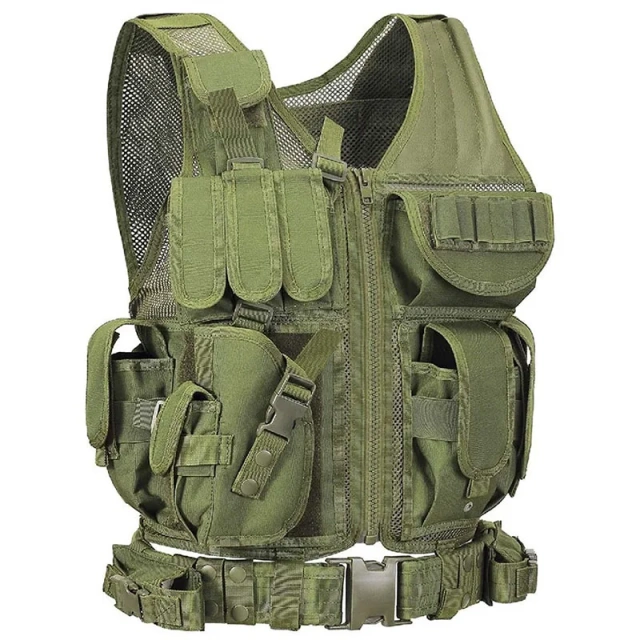 Customized Tactical Vest for Training High Quality Outdoors Hunting Training Vest Breathable Tactical Comfortable Training Vest  Hot selling outdoors Lightweight stab-proof Training Vest Senior outdoors security Training vest