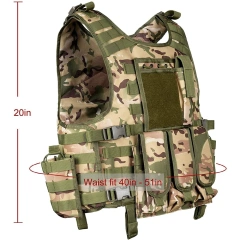 High Quality Outdoors Training Vest Outdoors Breathable Tactical Vest for Outdoor Adjustable Lightweight Tactical Hunting Vest Hot selling lightweight outdoors Training Vest Quick Release Vest Training Paintball Vest