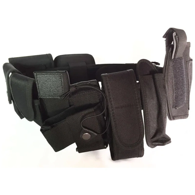 Mountaineering Duty Belt Quick-release Buckle Adjustable Modular Equipment Hunting Tactical Versatile Utility Adjustable Belts  Outdoor Training Duty Belt Versatile Tactical Security Modular Equipment System Molded Duty Belts with Pouches System Holster