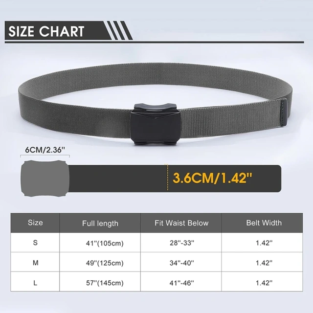 Wear-resistant Sports Stretch Belt Tactical Nylon Belts with Buckle Work Casual Outdoors Men's Tactical Belt  Outdoor Adjustable Tactical practical Belt High density Material Sets Duty Belts Utility Tactical Belts with Accessories Pouches