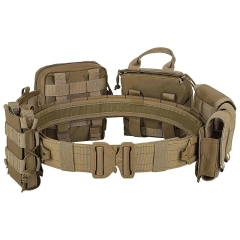 Adjustable Strap Security Duty Equipment High Density Material Tactical Belt Multifunctional Quick-release Buckle Duty Belt  Breathable Fusion Tactical Riggers Belt Durable Generation multifunctional Wear-resistant Tactical  Belt