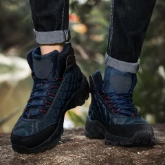 High Quality Oxford Outdoor Hiking Boots Tactical Men Waterproof Oxford Cloth Ankle Boot Winter Spring Fashion Man Climbing Shoe Wear-resistant Man Tactical Boots Oxford Casual Shoes Hiking Male Sneakers Sports and Leisure Loafers Platform Sports Boots